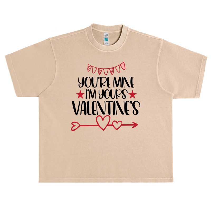 You're Mine I'm Yours Valentine's Urban Heavy T-shirt by kstrendy | Artistshot