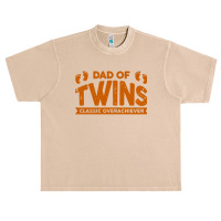 Dad Of Twins Classic Overachiever Urban Heavy T-shirt | Artistshot