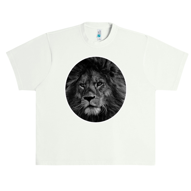 Black And White Lion Urban Heavy T-shirt by BELLINI | Artistshot