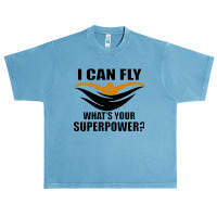 I Can Fly Whats Your Superpower Swimming Urban Heavy T-shirt | Artistshot