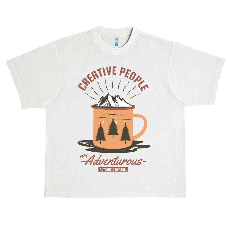 Creative People Are Adventurous Urban Heavy T-shirt by ieardisj15 | Artistshot