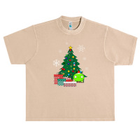 Mooncake Around The Christmas Tree Final Space Urban Heavy T-shirt | Artistshot