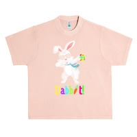 Dabbit Dabbing Easter Bunny Easter Egg T  Shirt Funny Dabbit Dabbing R Urban Heavy T-shirt | Artistshot