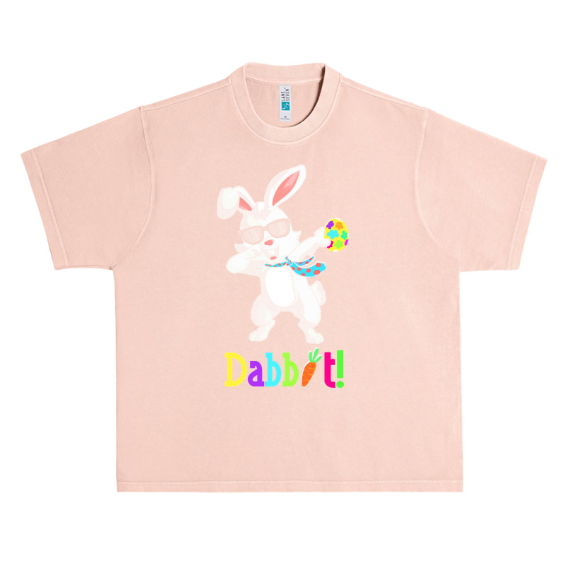 Dabbit Dabbing Easter Bunny Easter Egg T  Shirt Funny Dabbit Dabbing R Urban Heavy T-shirt | Artistshot