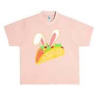 Easter Day T  Shirt Easter Taco Emoticon With Bunny Ears T  Shirt Urban Heavy T-shirt | Artistshot