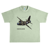 Wellington British Ww2 Bomber Plane Art   Wellington Bomber Plane Urban Heavy T-shirt | Artistshot