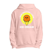 I Run Because I Love Ice Cream Urban Pullover Hoodie | Artistshot