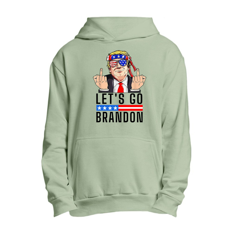 Donald Trump Let’s Go Brandon Shirt Urban Pullover Hoodie | Artistshot