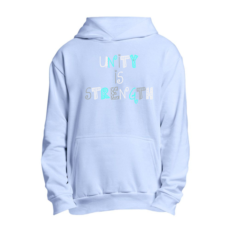 Unity Is Strength Merch Urban Pullover Hoodie | Artistshot