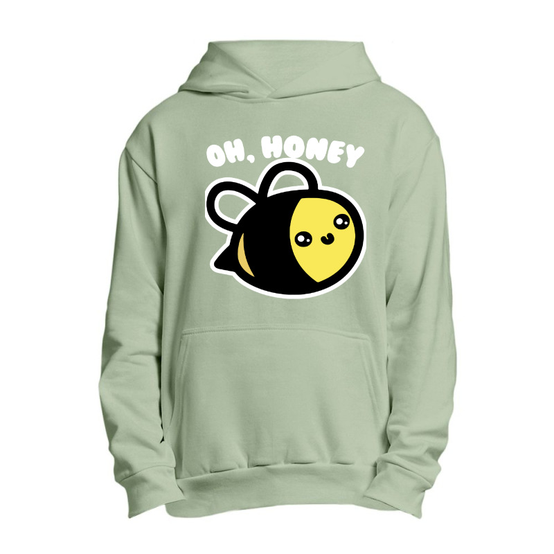 Oh Honey Bee Parody Urban Pullover Hoodie | Artistshot