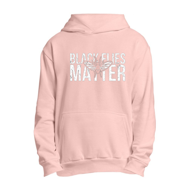 Black Flies Matter Urban Pullover Hoodie | Artistshot