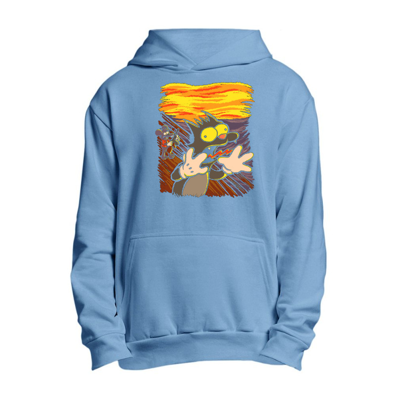 Scratchy's Scream Urban Pullover Hoodie by wingtond | Artistshot