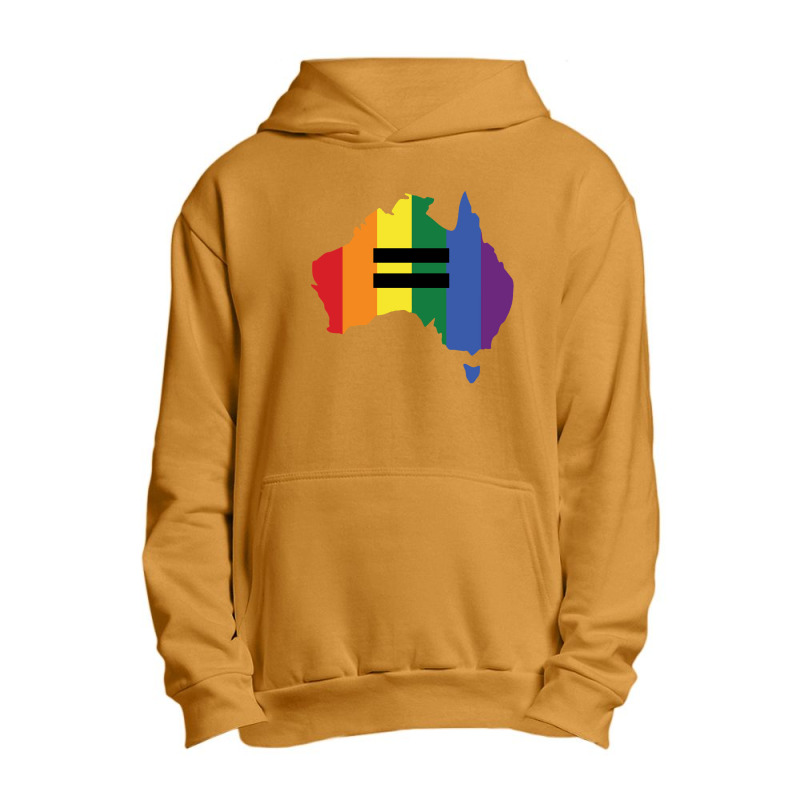 Lgbt Equality Australia Urban Pullover Hoodie by yurajagung | Artistshot