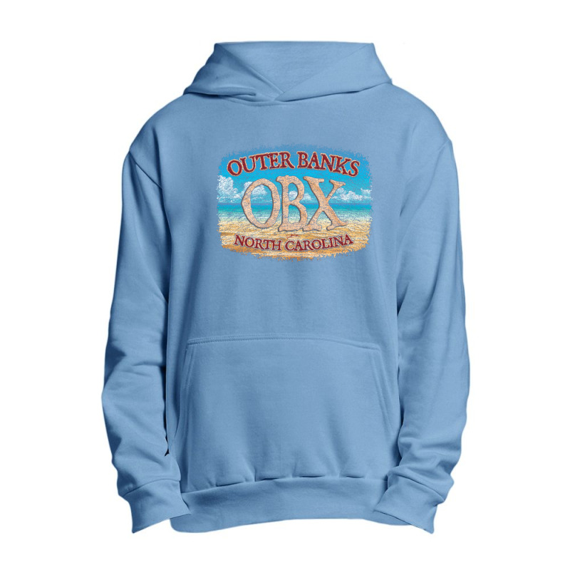 Outer Banks, North Carolina, With Beach Outer Banks Urban Pullover Hoodie by zaenalmaza | Artistshot