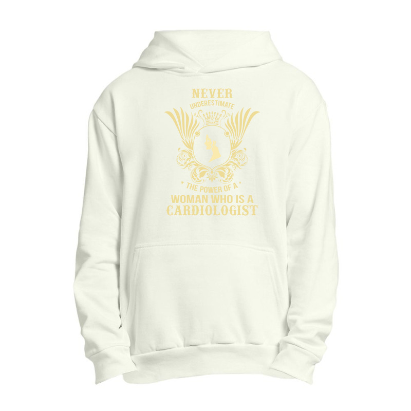 Never Underestimate The Cardiologist Urban Pullover Hoodie by thanchashop | Artistshot