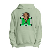 Marsh4ll Thundering Herd Urban Pullover Hoodie | Artistshot