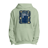 Starry Night Tardis Urban Pullover Hoodie | Artistshot