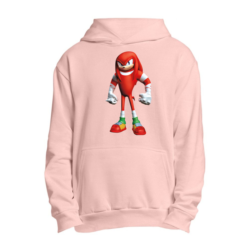 Super Red Hedgehog Urban Pullover Hoodie | Artistshot