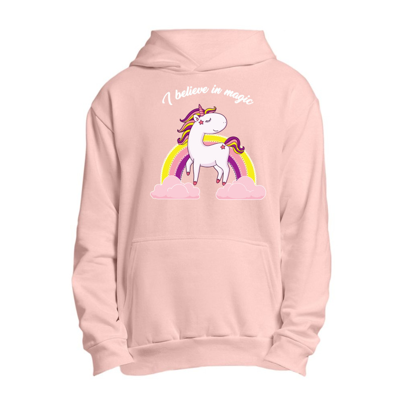 I Believe In Magic, Unicorn Urban Pullover Hoodie by wishabi | Artistshot