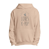 This Girl Loves K-pop - Korean Music Lover Urban Pullover Hoodie | Artistshot