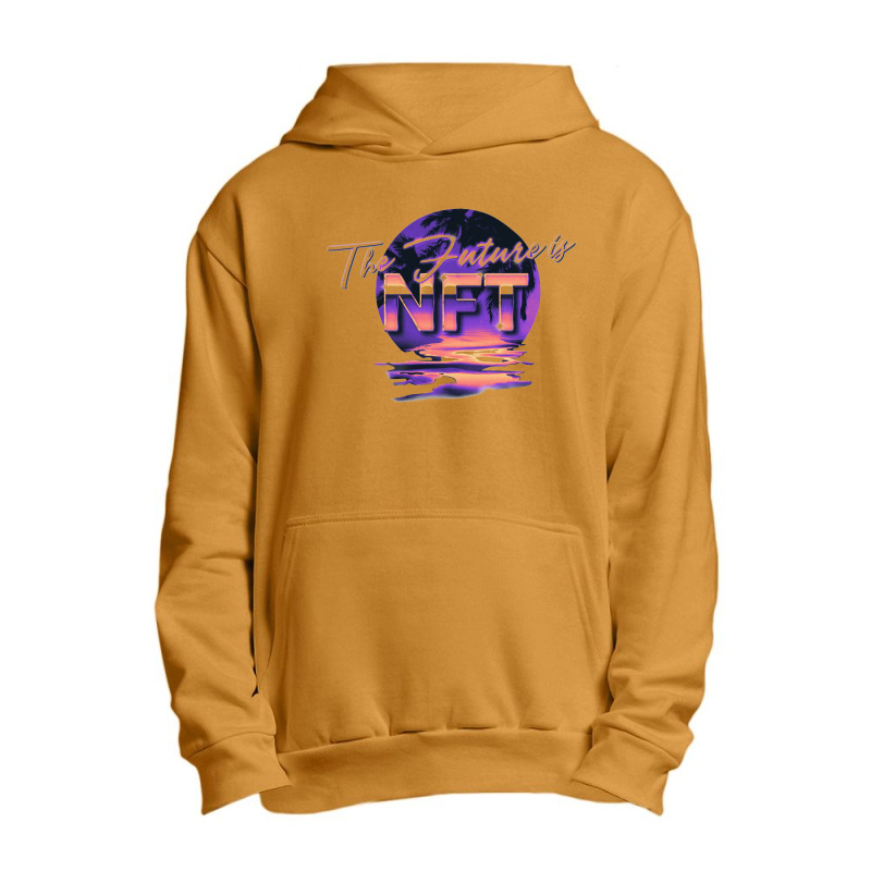 The Future Is Nft Non Fungible Token 80s Paradise   Non Fungible Token Urban Pullover Hoodie by loomcnultys | Artistshot