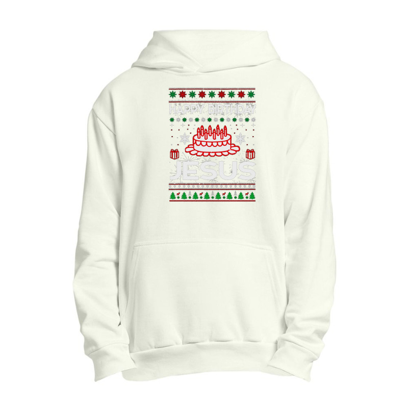 Happy Birthday Jesus Urban Pullover Hoodie by dburch | Artistshot