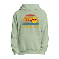 Love Cute Pride Pineapple Pizza Urban Pullover Hoodie | Artistshot