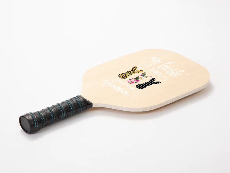 My Favorite Peeps Call Me Grandma For Dark Pickleball Paddle | Artistshot