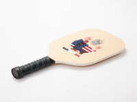 Dachshund Papa American Flag 4th Ofjuly Pickleball Paddle | Artistshot