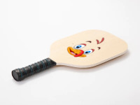 Silly Turkey Face Thanksgiving Pickleball Paddle | Artistshot