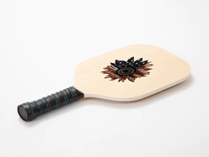 American Sunflower Pickleball Paddle | Artistshot