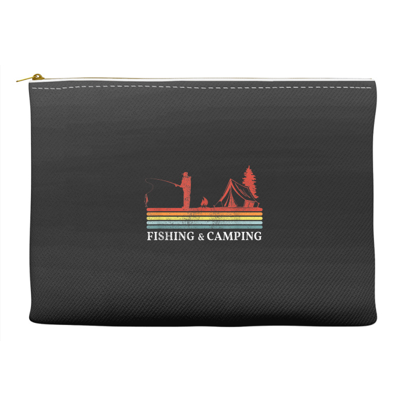 Fisherman Gear Campfire Fish Camping And Fishing Accessory Pouches | Artistshot