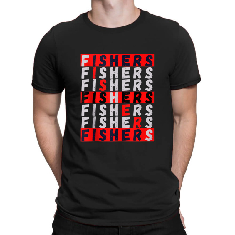 Fishing Funny Fisher Catch Fish Rod, American Flag Color Tank Top T-shirt | Artistshot