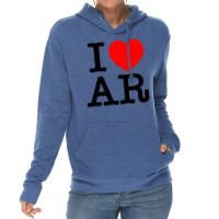 I Heart Ar (argentina) Lightweight Hoodie | Artistshot