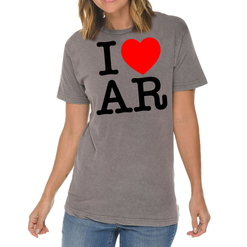 I Heart Ar (argentina) Vintage T-Shirt by syuharni | Artistshot