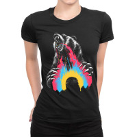 Angry Bear Don’t Care Ladies Fitted T-shirt | Artistshot