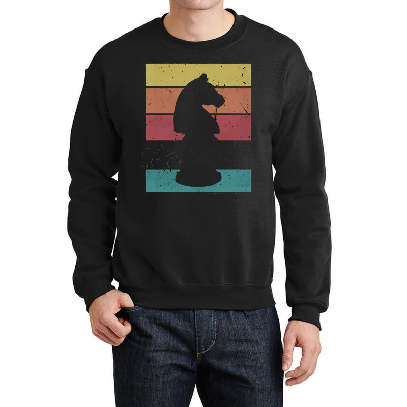 Chess T  Shirt Chess Piece Knight Horse T  Shirt Crewneck Sweatshirt by victorycanola | Artistshot