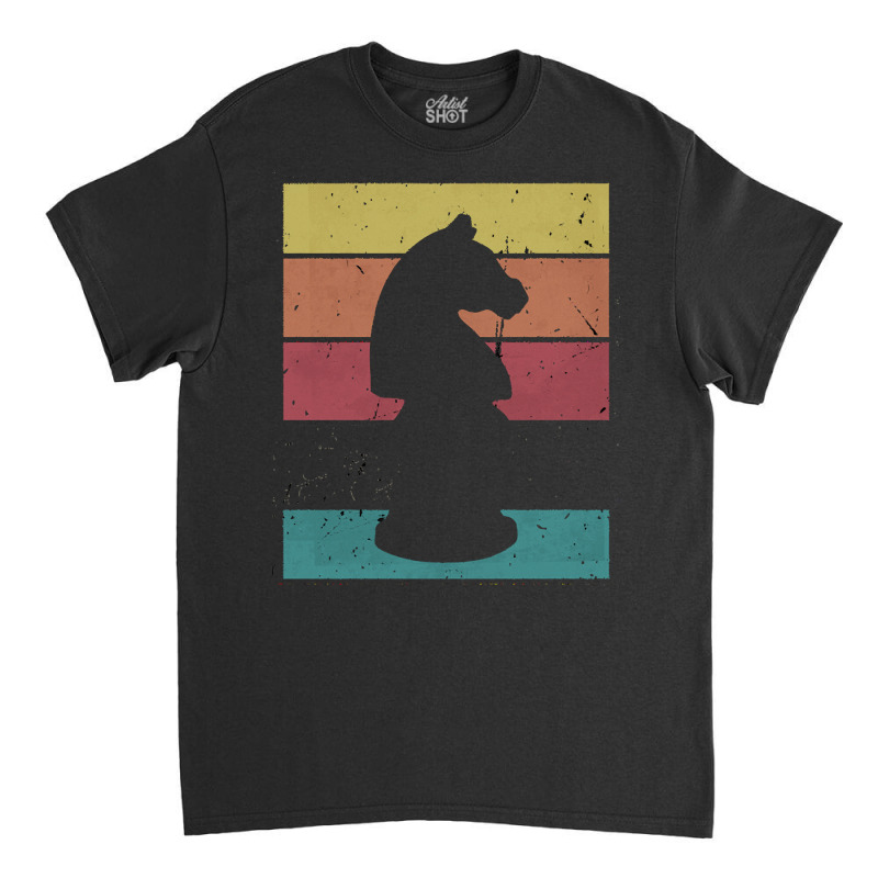 Chess T  Shirt Chess Piece Knight Horse T  Shirt Classic T-shirt by victorycanola | Artistshot