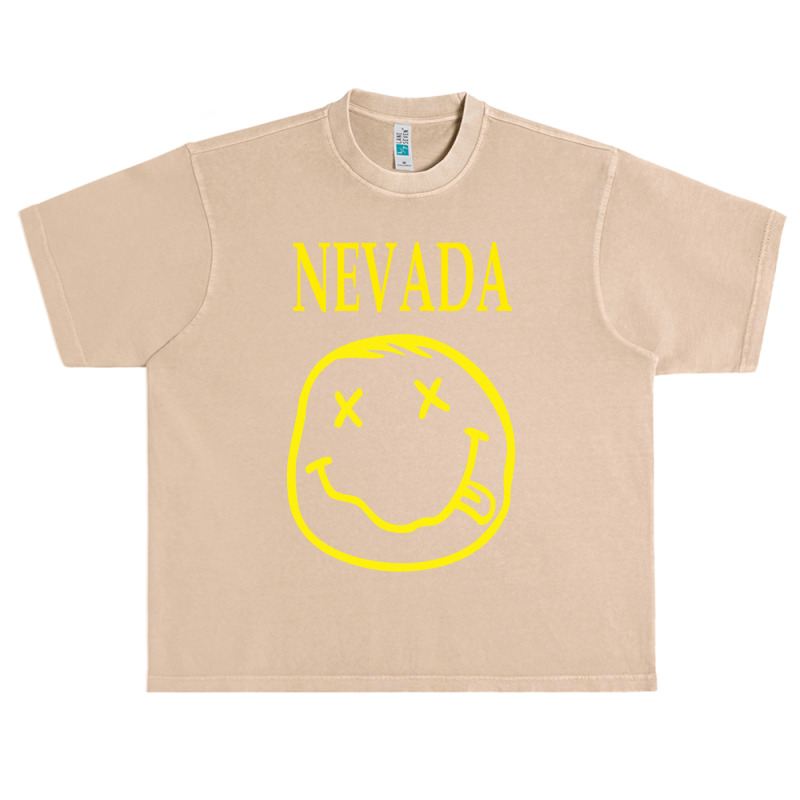 Smile Face Nevada Funny Urban Heavy T-shirt | Artistshot