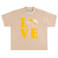 Love Bees Beekeeper Cute Bee Urban Heavy T-shirt | Artistshot