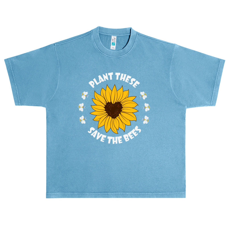 Plant These Save The Bees Urban Heavy T-shirt | Artistshot