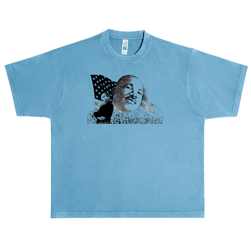 Malcolm Martin Luther King Jr Urban Heavy T-shirt by grandzio810101 | Artistshot