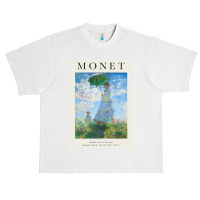 Claude Monet Woman With A Parasol Urban Heavy T-shirt | Artistshot