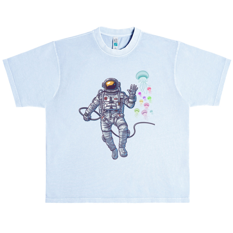 Astronaut Jellyfish Urban Heavy T-shirt | Artistshot