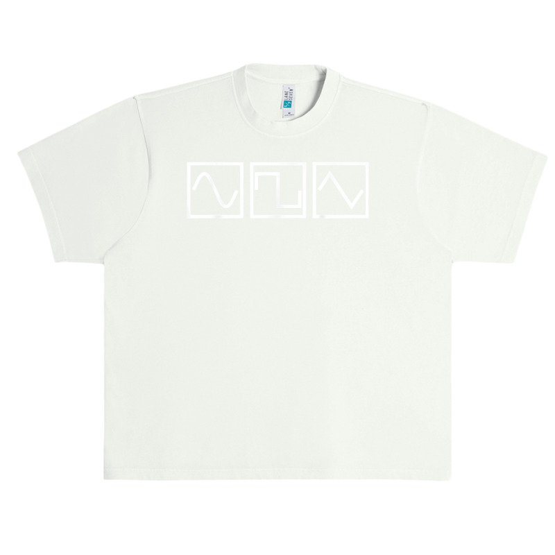 Waveform Wave Techno Synthesizer Synth Analogue T Shirt Urban Heavy T-shirt | Artistshot