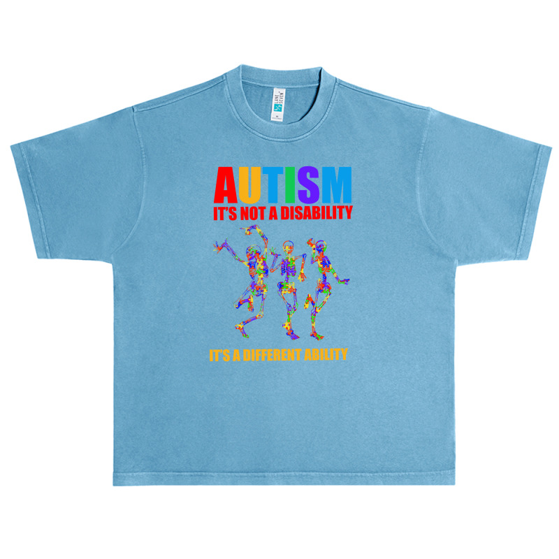 Autism It's Not A Disability It's A Different Ability Urban Heavy T-shirt by autlu2024 | Artistshot