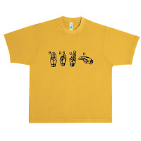 Newbruh Sign Language Urban Heavy T-shirt | Artistshot