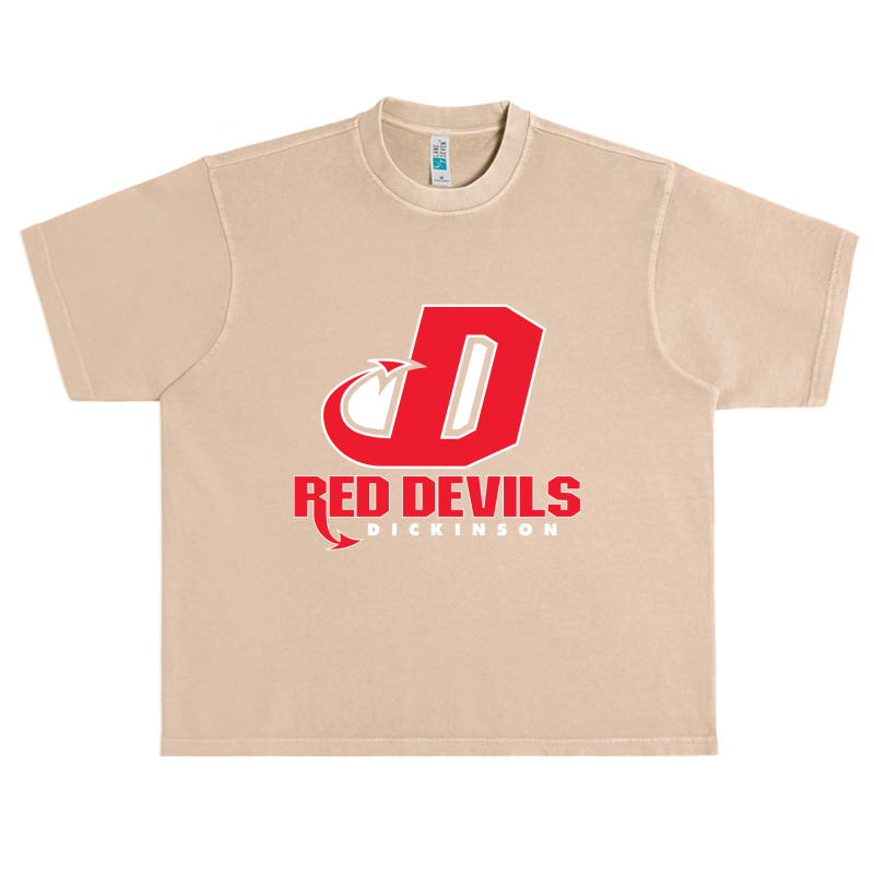 Red De Dickinson College Vectorized Urban Heavy T-shirt by Wandira | Artistshot