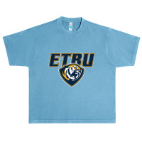 Tigers East Texas Baptist University Vectorized Urban Heavy T-shirt | Artistshot