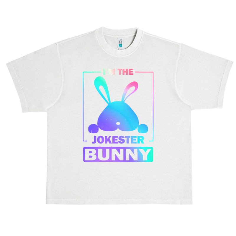 Im The Jokester Bunny T  Shirt Funny Colorful Bunny, I'm The Jokester Urban Heavy T-shirt | Artistshot